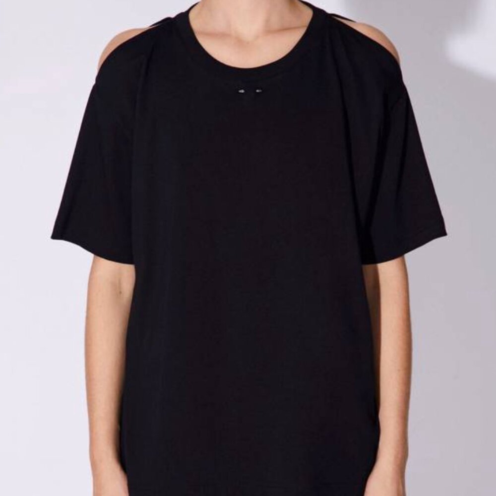 Barbara Bui Cut-Out Jersey T-Shirt